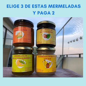 Oferta mermeladas: Llévate 3 y paga 2